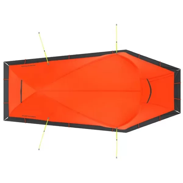  Zelt HANNAH HAWK 2 SNOW MANDARIN RED II 