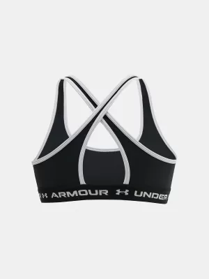 Mädchen-BH UNDER ARMOUR G CROSSBACK MID SOLID 1369971-001 SCHWARZ