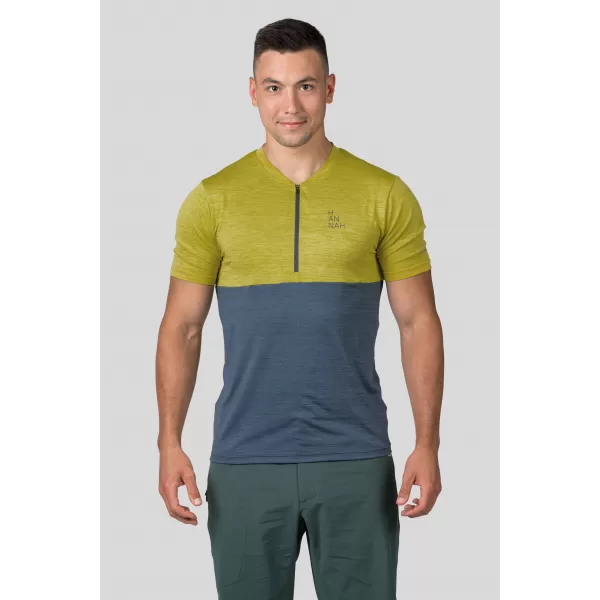  Herren-T-Shirt HANNAH SANVI CITRONELLE MEL/TUSCHE MEL 