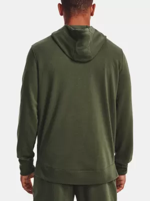 Herren-Sweatshirt UNDER ARMOUR UA RIVAL TERRY LC FZ 1370409-390 GRÜN