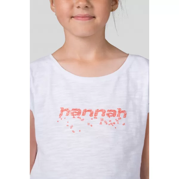  Kinder-T-Shirt HANNAH KAIA JR WEIß/ROSA 
