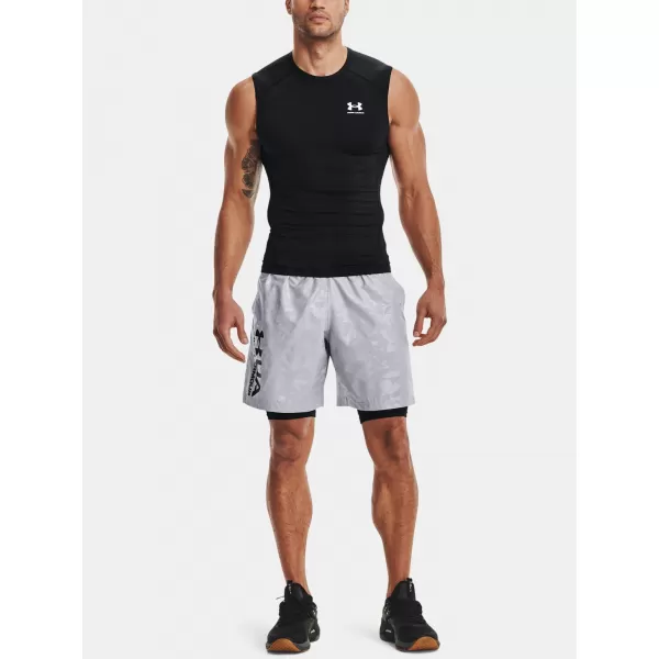  Kompressions-Tanktop für Herren UNDER ARMOUR HG ARMOUR COMP SL 1361522-001 SCHWARZ 