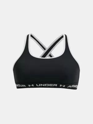 Mädchen-BH UNDER ARMOUR G CROSSBACK MID SOLID 1369971-001 SCHWARZ