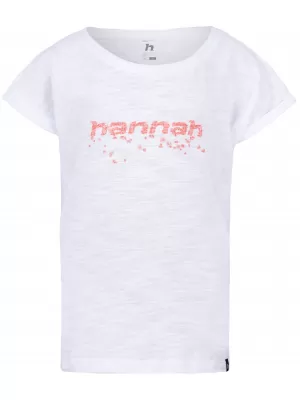 Kinder-T-Shirt HANNAH KAIA JR WEIß/ROSA