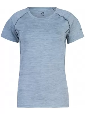 Damen-T-Shirt HANNAH SHELLY II PERLBLAU MELIERT