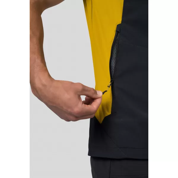  Herrenweste HANNAH CARSTEN VEST TUSCHE/GOLDENE PALME 