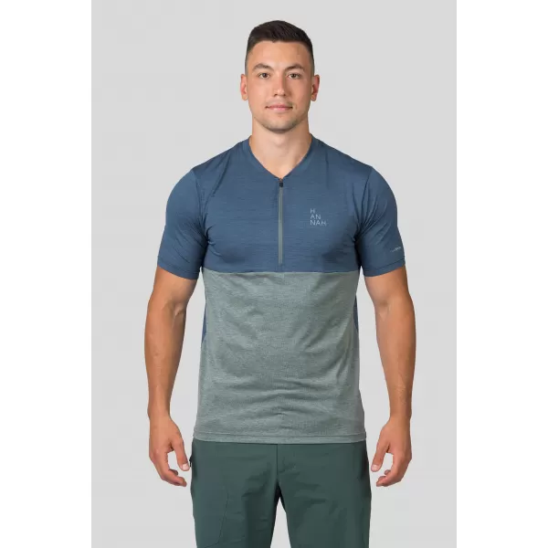  Herren-T-Shirt HANNAH SANVI TUSCHEMEL/DUNKELWALDMEL 