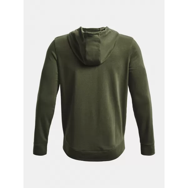  Herren-Sweatshirt UNDER ARMOUR UA RIVAL TERRY LC FZ 1370409-390 GRÜN 