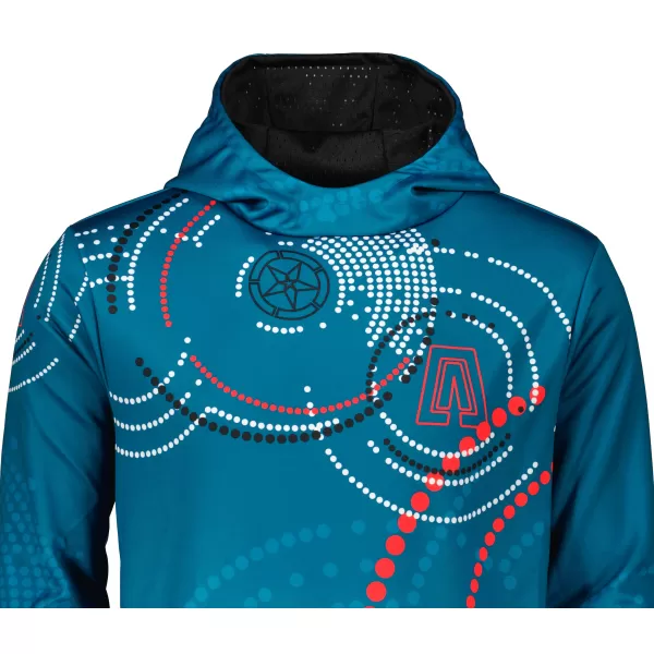  Premium-Sweatshirt für Herren ALTISPORT SWE/ALM06S07 KEROSINROT 