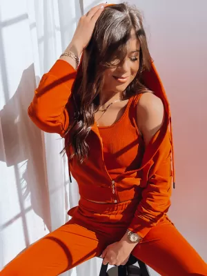 Damen Sweatshirt DSTREET MY LOVE BY1200 ORANGE