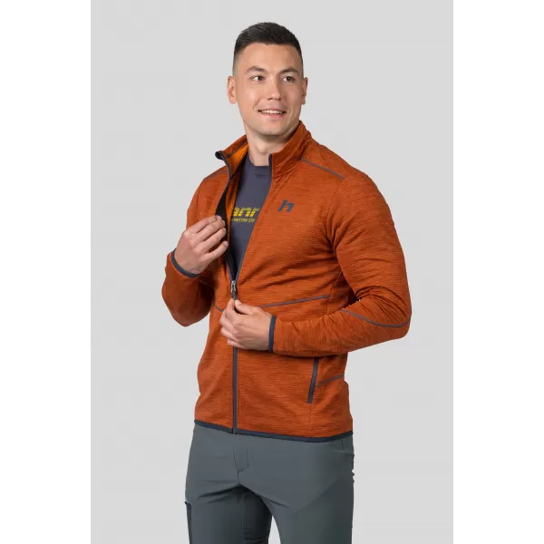  Herren Sweatshirt HANNAH DAMAR VERBRANNTE ORANGE MEL 