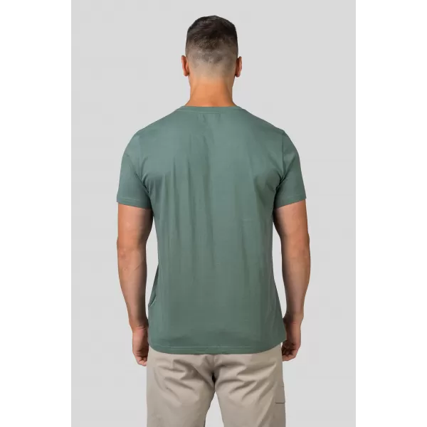  Herren-T-Shirt HANNAH SKATCH DUNKLER WALD 