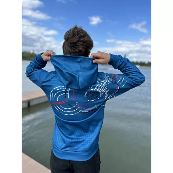  Premium-Sweatshirt für Herren ALTISPORT SWE/ALM06S07 KEROSINROT 