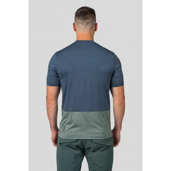  Herren-T-Shirt HANNAH SANVI TUSCHEMEL/DUNKELWALDMEL 