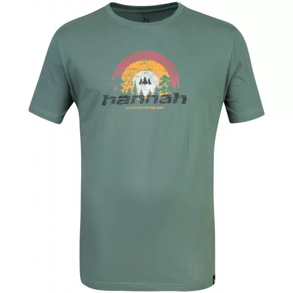  Herren-T-Shirt HANNAH SKATCH DUNKLER WALD 