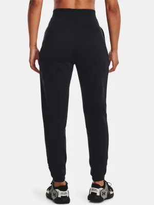 Sporthose für Damen UNDER ARMOUR ESSENTIAL SCRIPT PANT 1374105-001 SCHWARZ