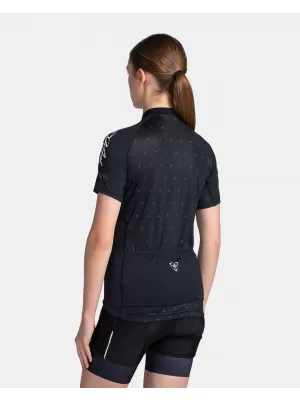 Damen-Radtrikot KILPI MOATE-W TL0354KI SCHWARZ