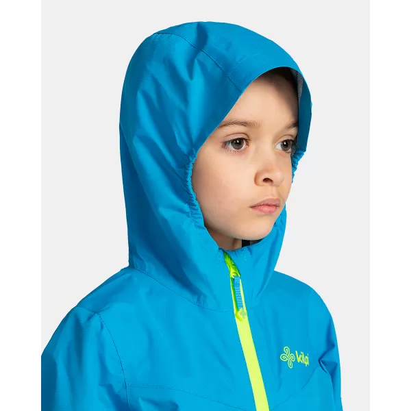  Kinderjacke KILPI DAMIRI-J TJ0518KI MINT/WEIß/TIEFSCHWARZ 