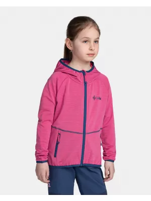Sweatshirt für Mädchen KILPI MEMPHIS-JG TJ0202KI ROSA