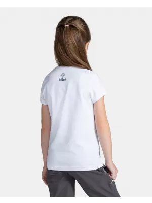 Mädchen-T-Shirt KILPI MALGA-JG TJ0306KI WEIß
