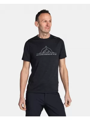 Funktions-T-Shirt für Herren KILPI MERIN-M TM0327KI DUNKELGRAU