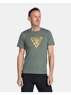 Funktions-T-Shirt für Herren KILPI LISMAIN-M TM0305KI DUNKELGRÜN