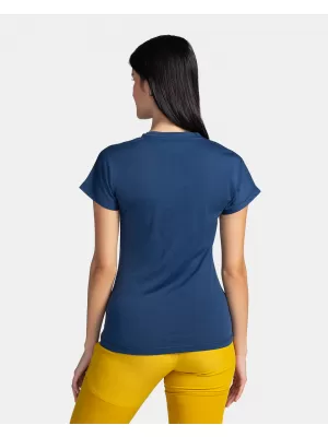 Funktions-T-Shirt für Damen KILPI MERIN-W TL0327KI DUNKELBLAU