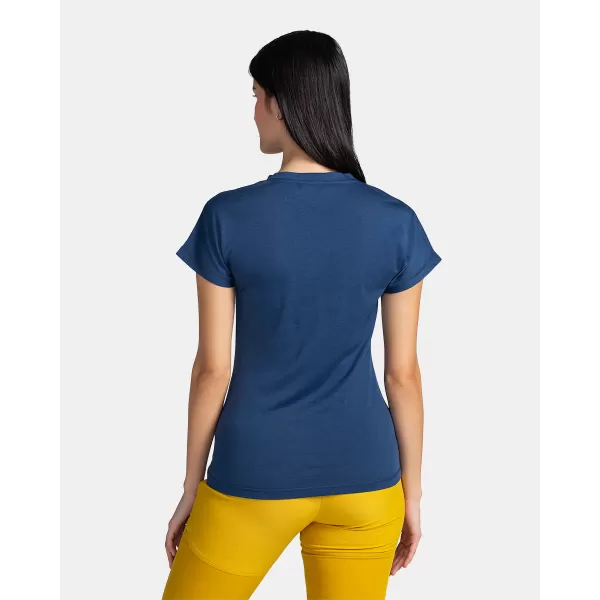  Funktions-T-Shirt für Damen KILPI MERIN-W TL0327KI DUNKELBLAU 