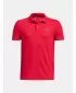 T-Shirt für Jungen UNDER ARMOUR UA PERFORMANCE POLO 1377346-600 ROT