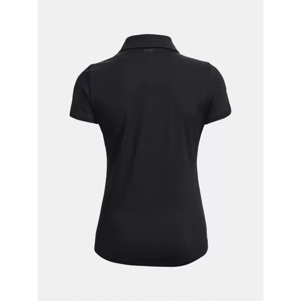  Damen-T-Shirt UNDER ARMOUR UA PLAYOFF SS POLO 1377335-001 SCHWARZ 