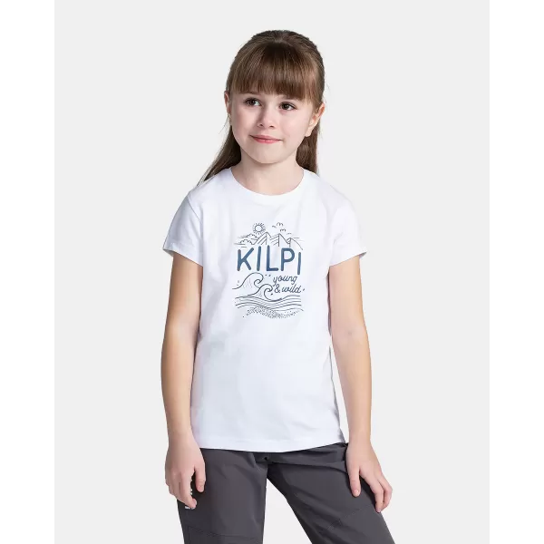  Mädchen-T-Shirt KILPI MALGA-JG TJ0306KI WEIß 