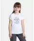 Mädchen-T-Shirt KILPI MALGA-JG TJ0306KI WEIß