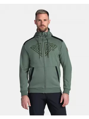 Herren-Sweatshirt KILPI ADELAN-M TM0207KI DUNKELGRÜN