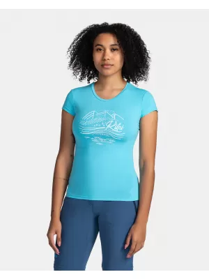 Funktions-T-Shirt für Damen KILPI LISMAIN-W TL0317KI BLAU