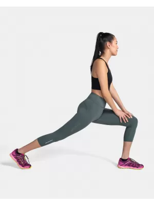 Leggings für Damen KILPI AMIRA-W TL0427KI DUNKELGRÜN