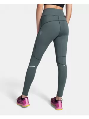 Leggings für Damen KILPI LAMIRAE-W TL0424KI DUNKELGRÜN