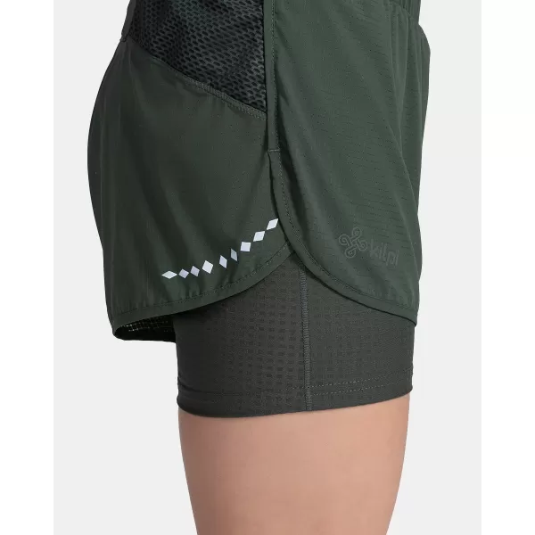 Damen-Shorts KILPI BERGEN-W TL0414KI DUNKELGRÜN 