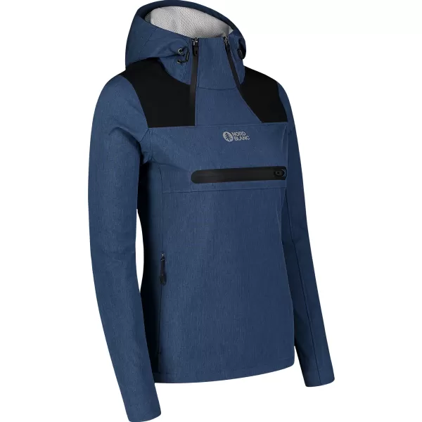  Softshelljacke für Damen NORDBLANC KANGAROO NBSSL7895 BLAU 