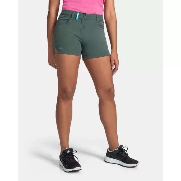  Damen-Shorts KILPI BREE-W TL0410KI DUNKELGRÜN 