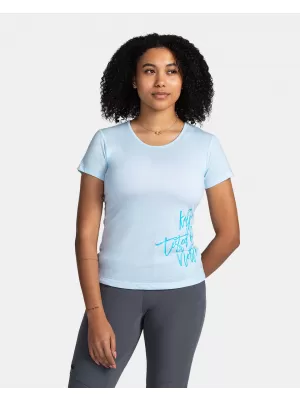 Funktions-T-Shirt für Damen KILPI GAROVE-W TL0316KI HELLBLAU