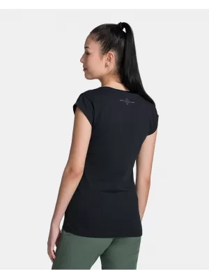 Damen-T-Shirt KILPI LOS-W TL0365KI SCHWARZ