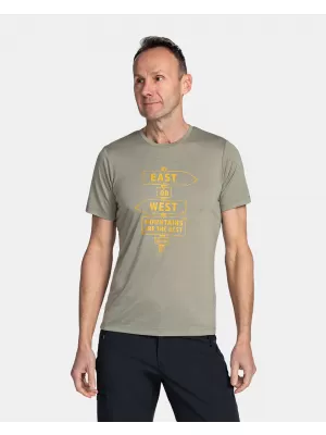 Funktions-T-Shirt für Herren KILPI GAROVE-M TMX306KI DUNKELGRÜN
