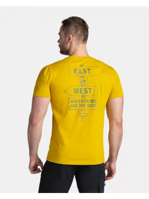 Herren-T-Shirt KILPI BANDE-M TM0373KI GOLDEN
