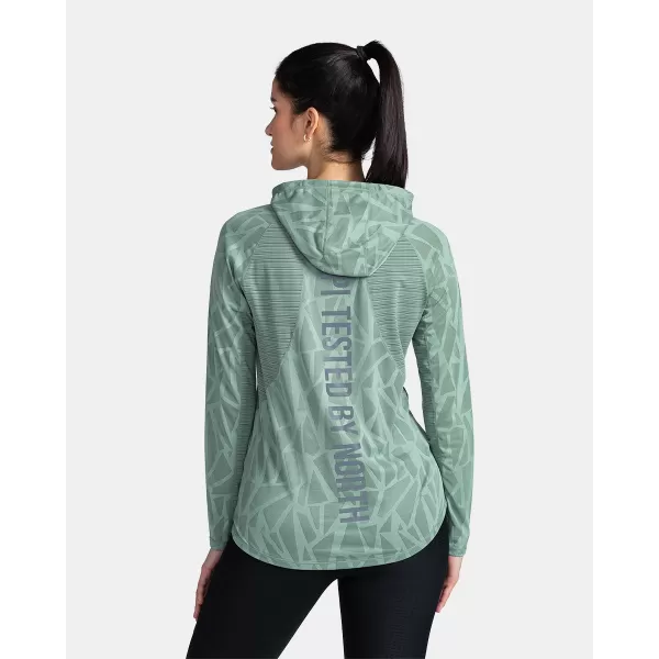  Funktions-Sweatshirt für Damen KILPI AILEEN-W TL0205KI DUNKELGRÜN 