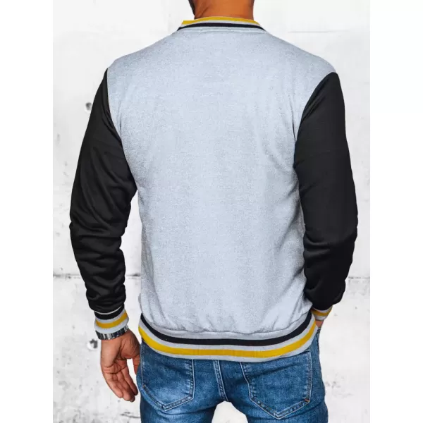  Herren Frühling Baseballjacke DSTREET TX4438 GRAU 