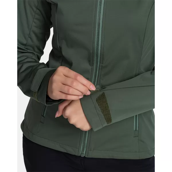 Softshelljacke für Damen KILPI BELTRA-W TL0107KI DUNKELGRÜN 