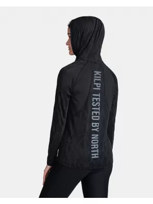 Funktions-Sweatshirt für Damen KILPI AILEEN-W TL0205KI SCHWARZ