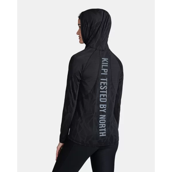  Funktions-Sweatshirt für Damen KILPI AILEEN-W TL0205KI SCHWARZ 