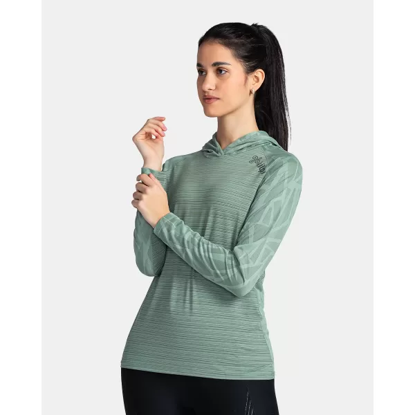  Funktions-Sweatshirt für Damen KILPI AILEEN-W TL0205KI DUNKELGRÜN 