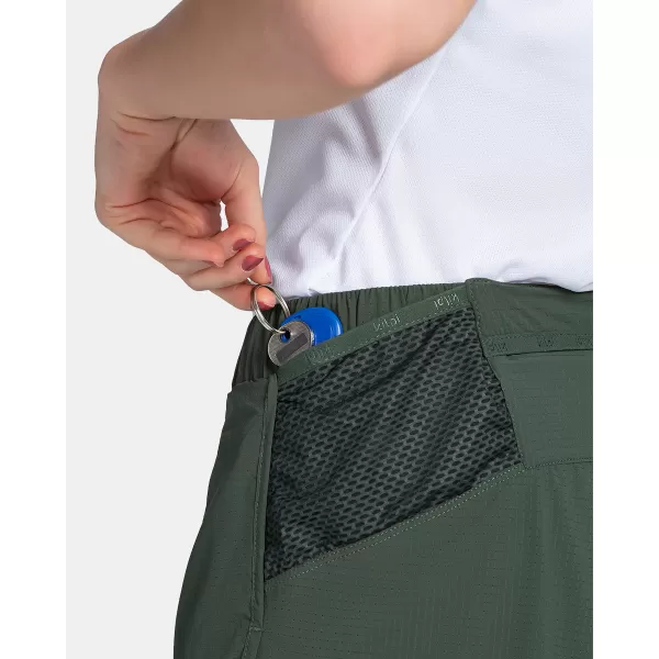  Damen-Shorts KILPI BERGEN-W TL0414KI DUNKELGRÜN 